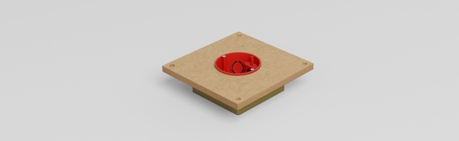 Звукоизоляционный подрозетник 1-секционный SoundGuard GL-BOX 1